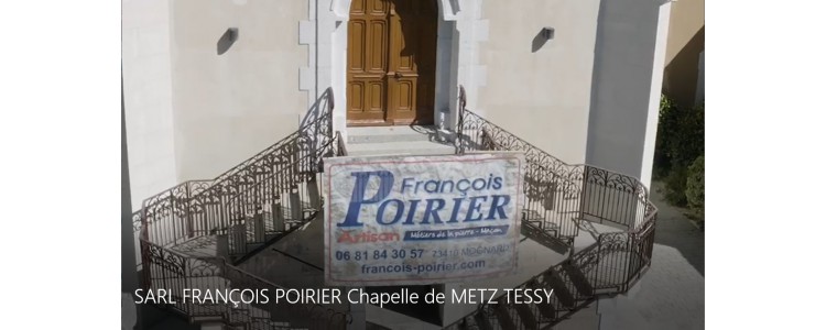 SARL FRANÇOIS POIRIER : Travaux de rénovation sur la Chapelle de METZ-TESSY